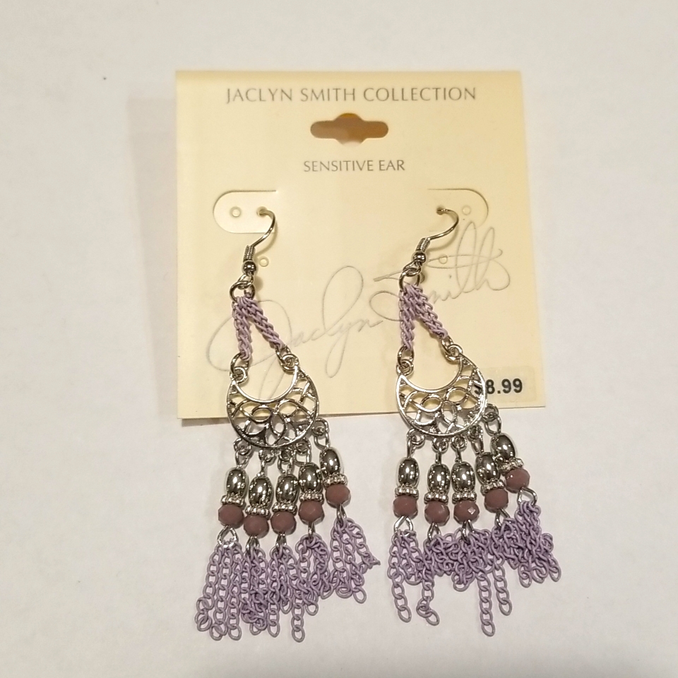 Jaclyn Smith Chandelier Earrings New